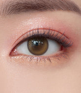 Olens Double Tint Brown Monthly Circle Lenses (2 Pack)